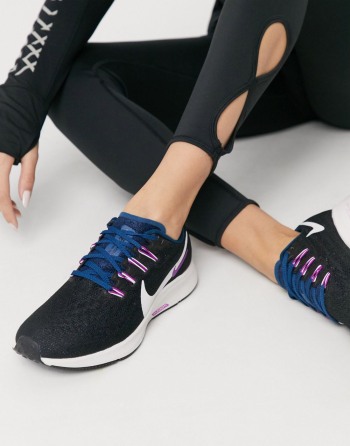 Nike Running Air Zoom Pegasus 36 Crne - Ženske Tenisice | 82695QCTI